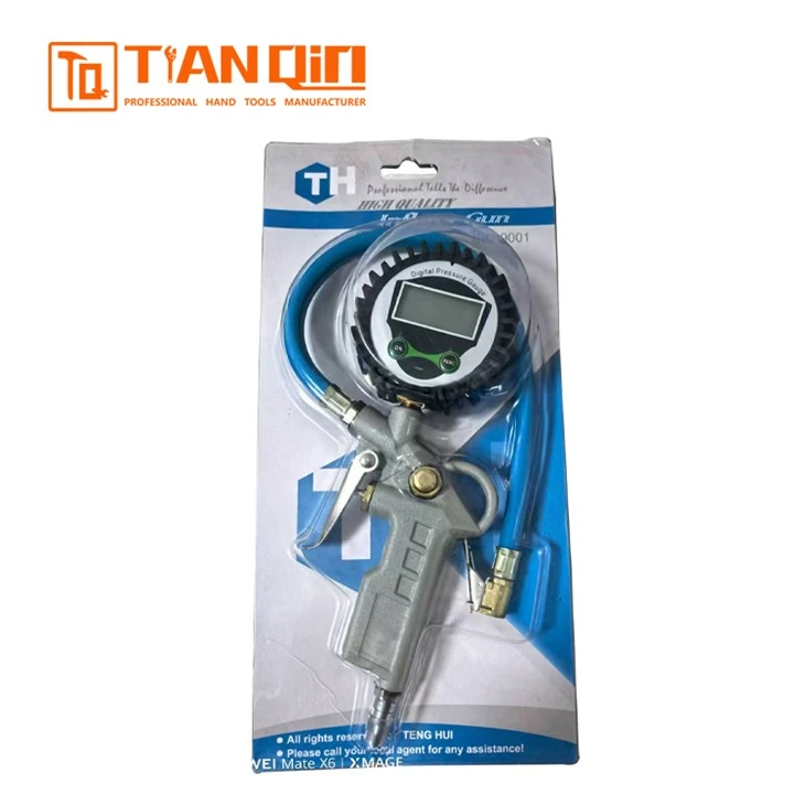 82541American Style Electronic Tire Pressure Gun (zinc Alloy)